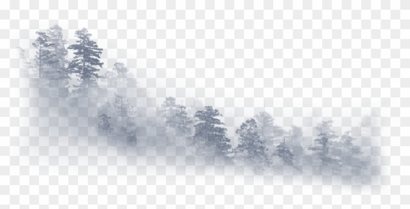 Mountain Chinese Wash Forest Ink Painting Fengshui - Chinese Landscape In Fog Clipart #537262