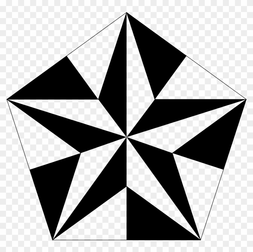 This Free Icons Png Design Of Pentagon And Pentagram Clipart #537399