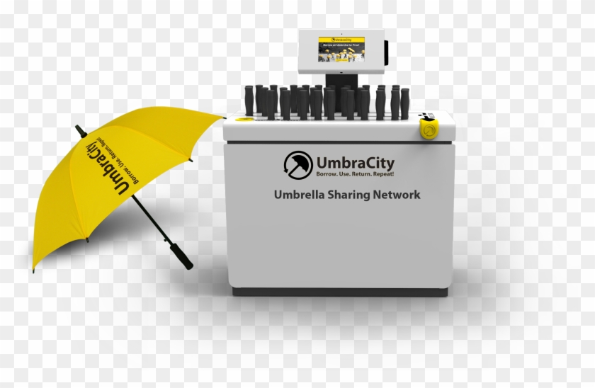 Kiosk-umbrella - Umbrella Clipart #537458