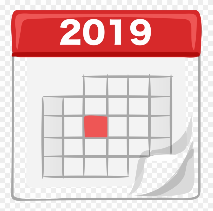 Calendar Date 2018 Time Computer Icons - Calendar 2019 Clip Art - Png Download