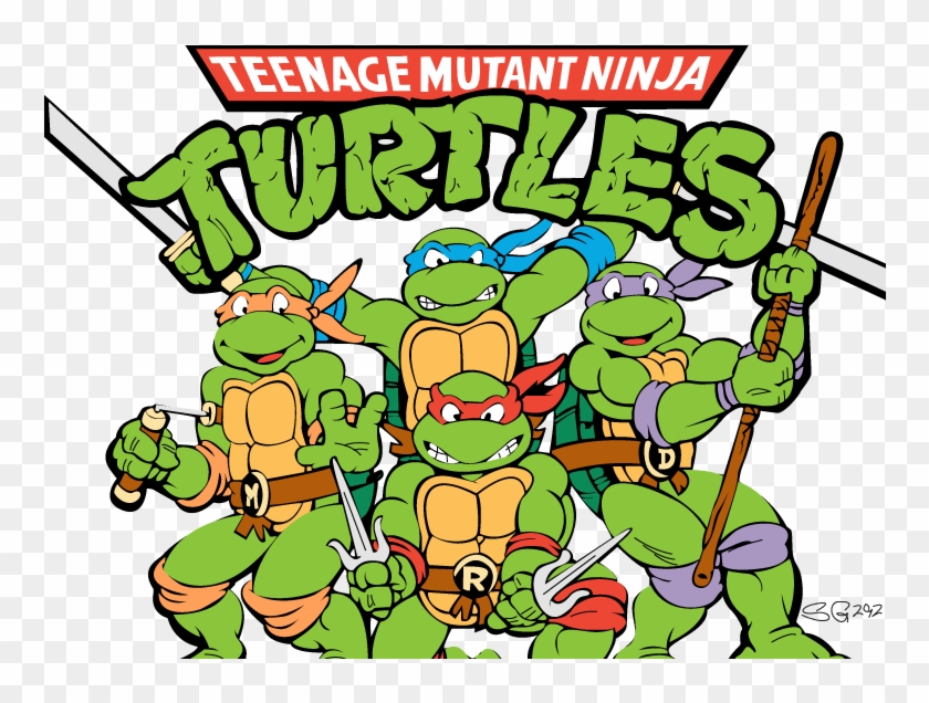 Tmnt Original - Teenage Mutant Ninja Turtles Logo Clipart