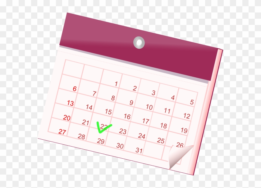 Clipart Scheduling Calendar - Png Download