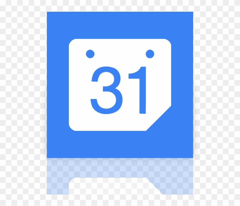 Google, Mirror, Calendar Icon - Google Calendar Clipart #537889