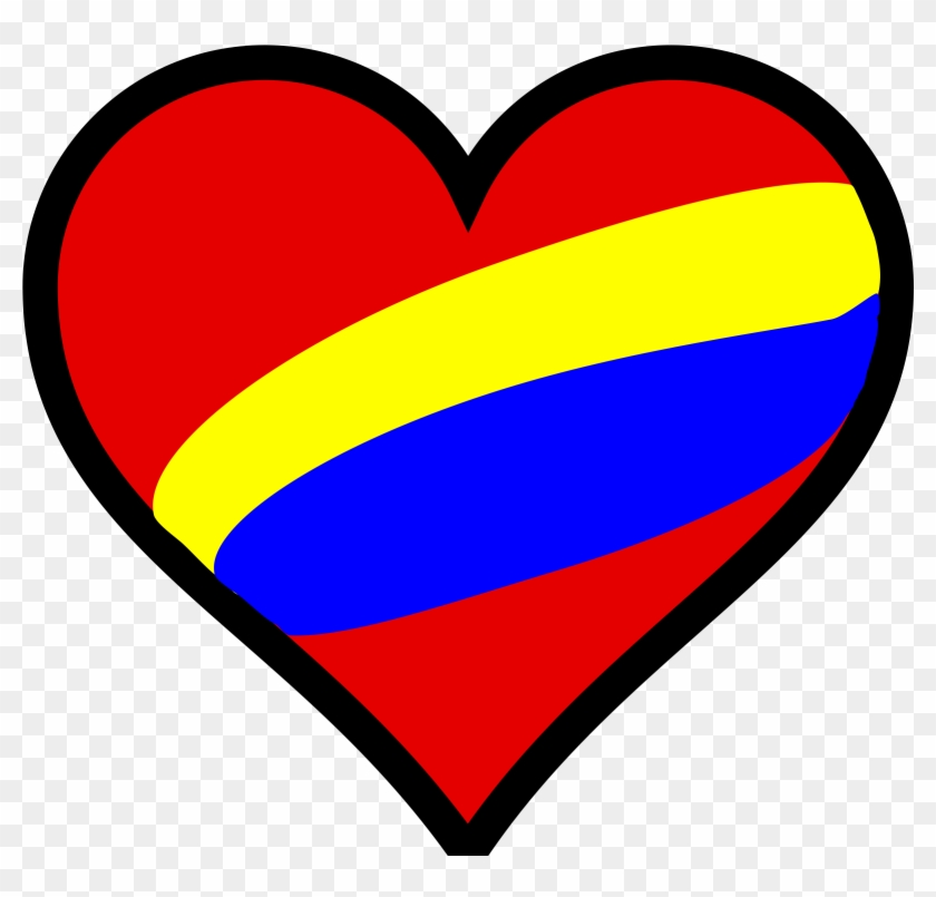 This Free Icons Png Design Of Colombia En El Corazon - Corazones De Colombia Clipart #537892