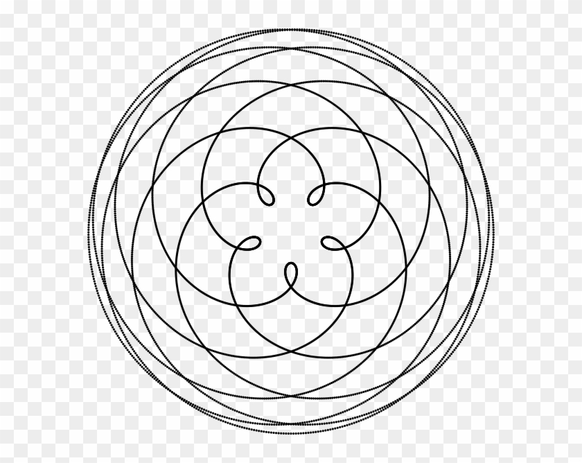 Venus Geocentric Orbit Curve Simplified - Geocentric Orbit Of Venus Clipart #537939