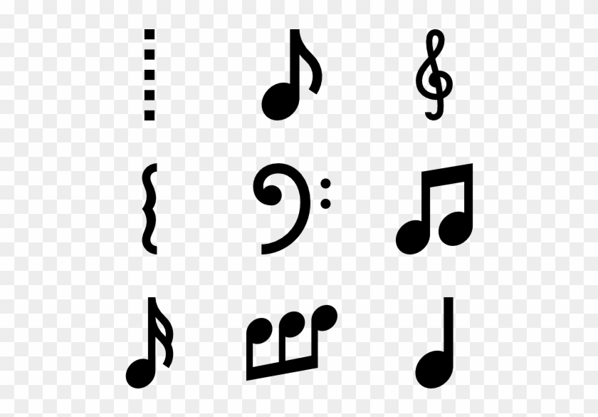 Musical Symbols And Annotations - Musical Note Symbol Png Clipart #538063