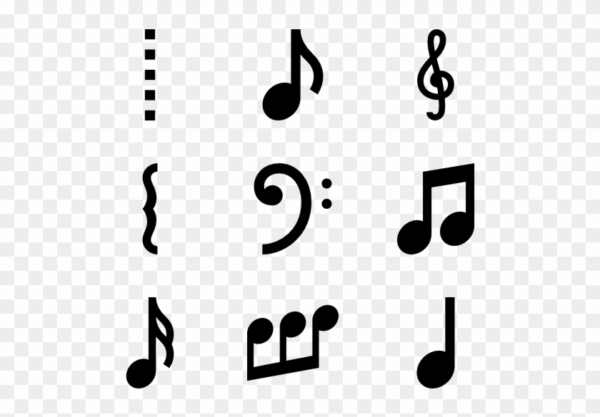 Musical Symbols And Annotations - Musical Note Symbol Png Clipart