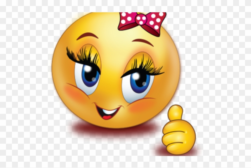 Emoji Clipart Thumbs Up - Wave Smiley - Png Download
