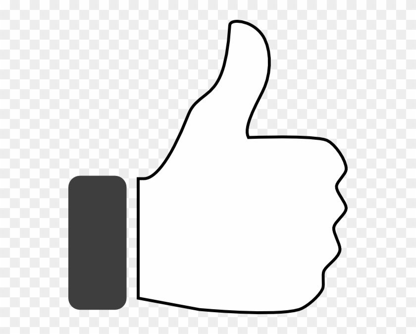 Clip Free Library Clip Art At Clker Com Vector Download - Thumbs Up Clipart White - Png Download