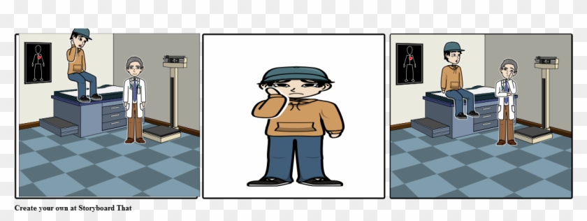 El Caso Del Corazón Roto - Comic Strip About All Living Things Are Made Up Of Clipart