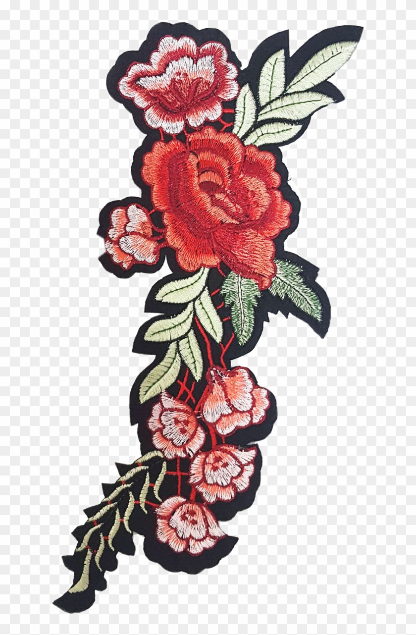 635 X 1202 18 - Gucci Flower Png Clipart