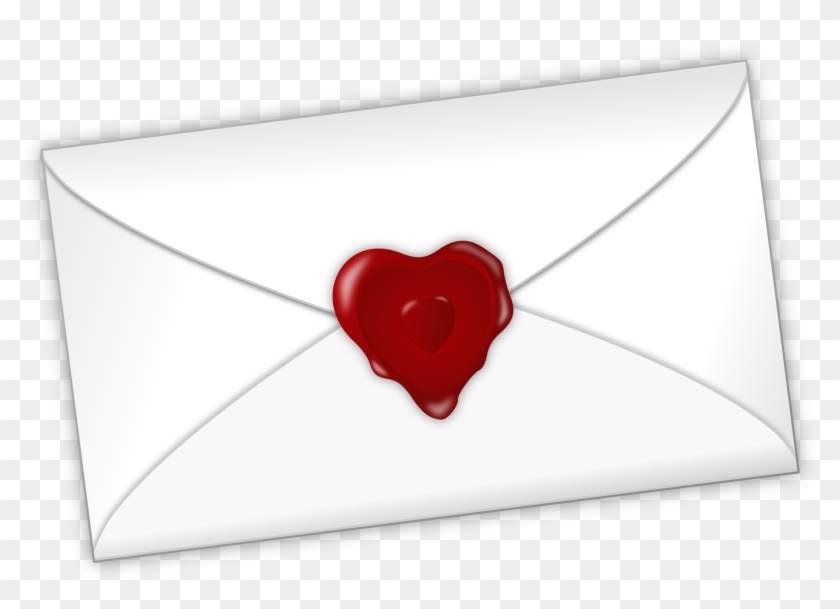 Carta Con Un Corazon , Png Download - Carta Con Un Corazon Clipart