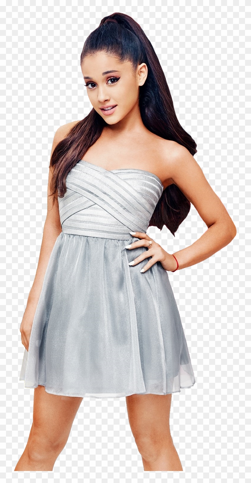 Ariana Grande Png High-quality Image - Ariana Grande Tutu Dress Silver Clipart #539354
