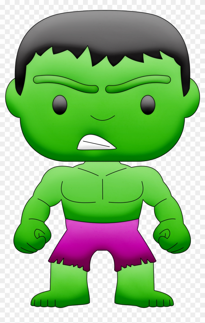 Pin By Полина Матв On Для Наклеек - Clipart Superhero Hulk - Png Download #539382