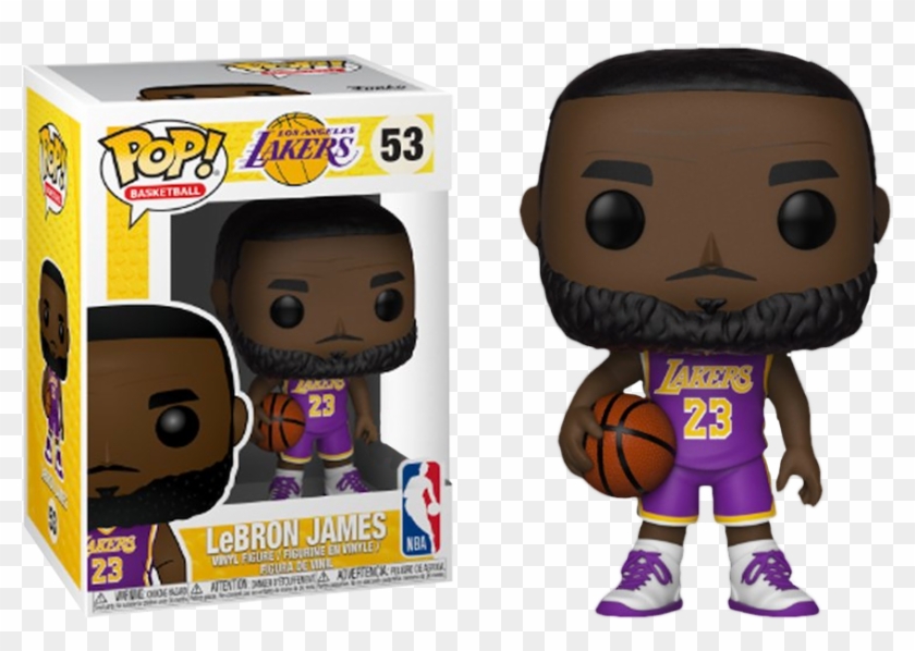 Stock Photo - Funko Pop Lebron James Lakers Clipart #539414