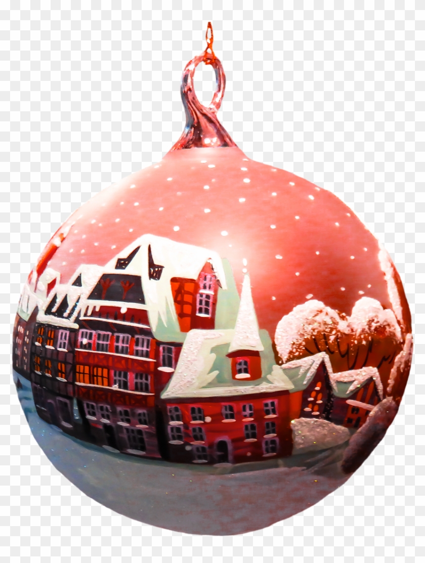 Christmas, Ball, Christmas Ornaments - Bola Hiasan Natal Png Clipart #539903