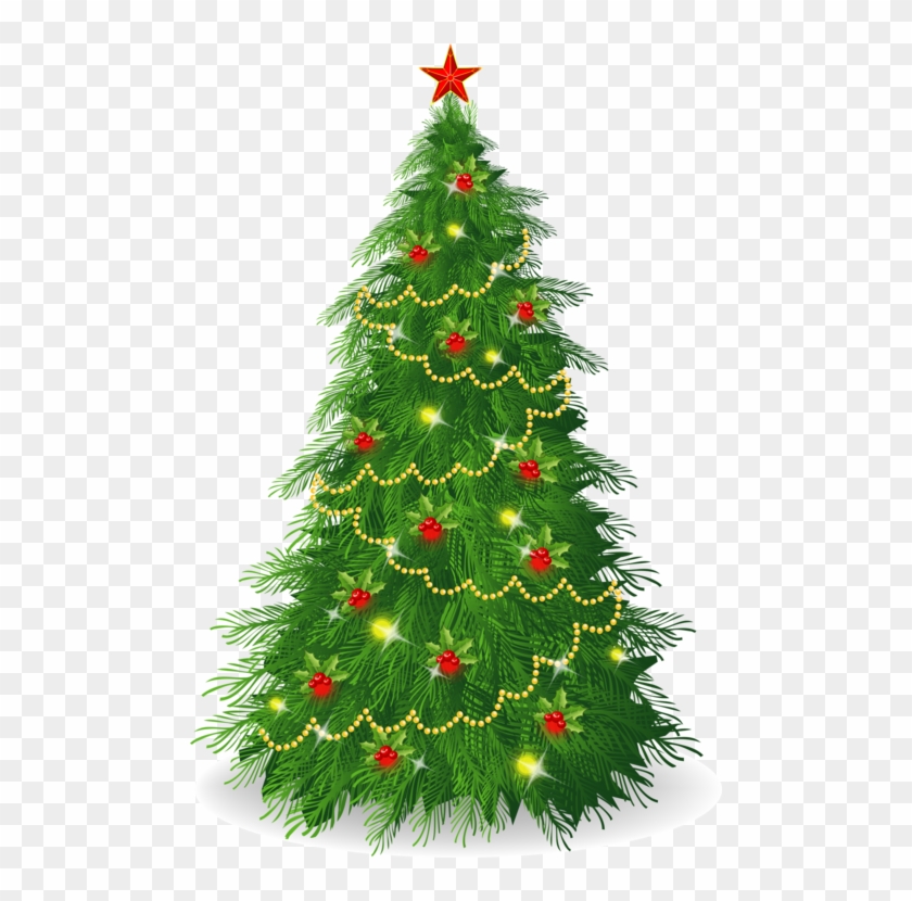 Transparent Christmas Ornaments Clipart - Christmas Tree Clipart Vintage - Png Download