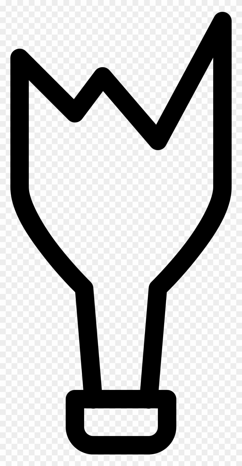 Broken Bottle Icon - Black And White Broken Bottle Clipart - Png Download
