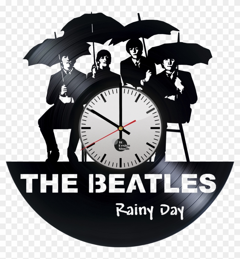 Vinyl Clock Png T - Beatles Vinyl Record Art Clipart