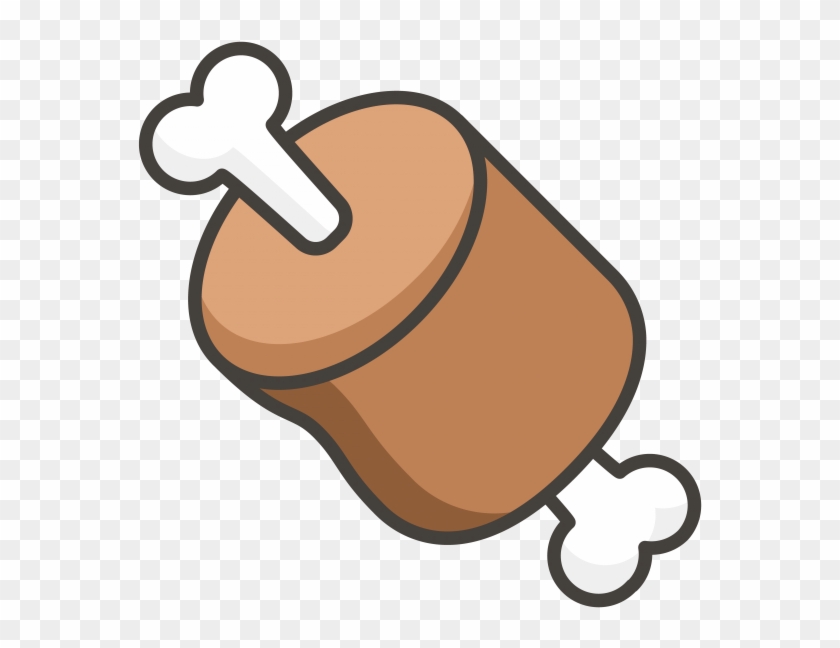 Meat On Bone Emoji Icon Clipart