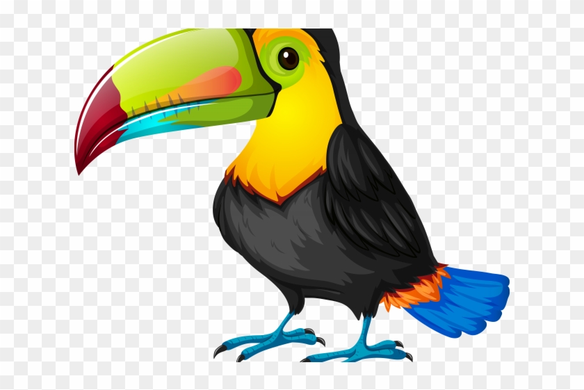 Toucan Free On Dumielauxepices Net - Toucan Bird White Background Clipart #5300414