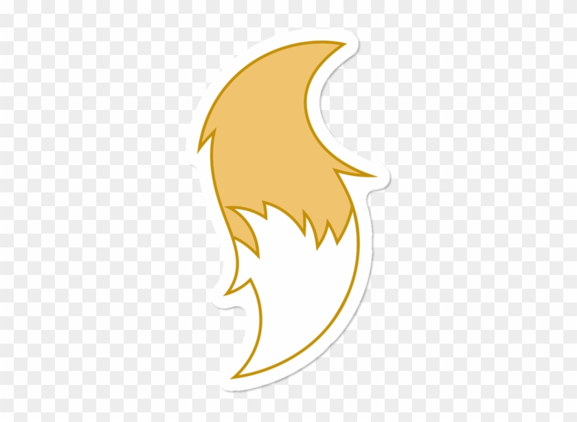 "fox Tail" Sticker " - Omgitsfirefoxx Tail Clipart #5300564