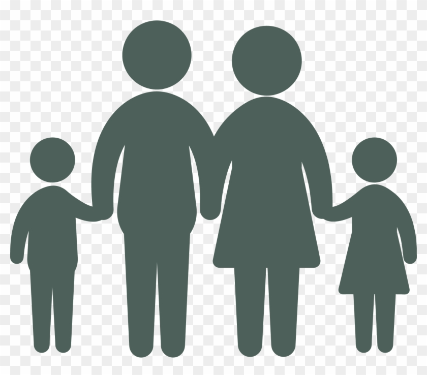 Middle Class Family Icon - Family Icon Free Png Clipart #5300830