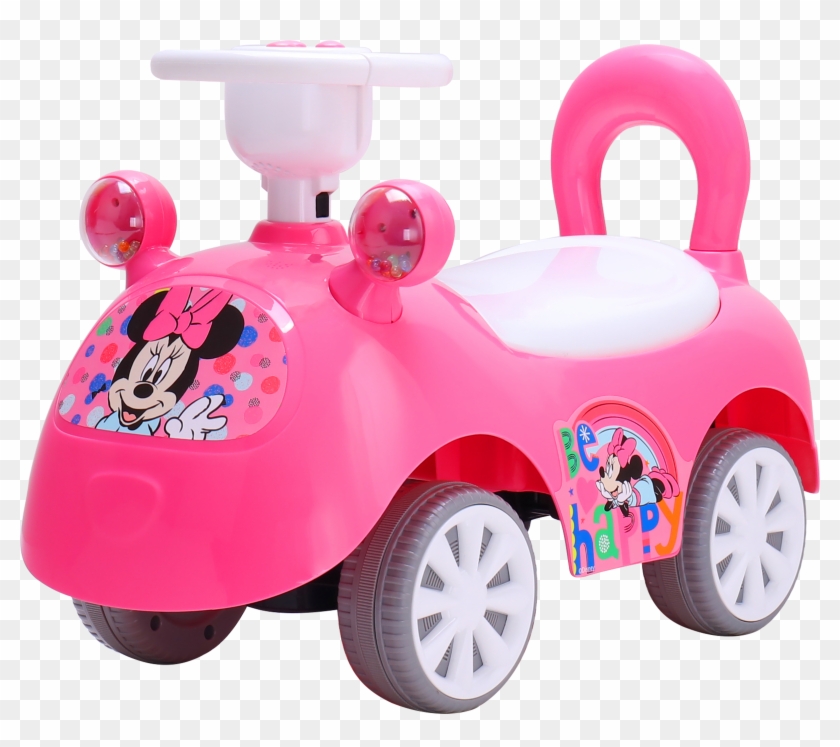 Minnie Ride On Car Features - Riding Toy Clipart