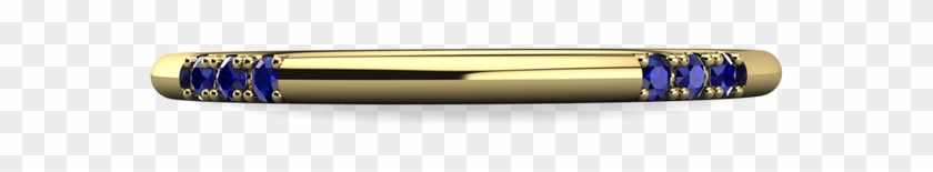 Delicate Ethical Sapphire Stacking Ring - Electric Blue Clipart