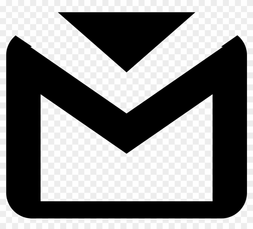 Computer Icons, Gmail, Email, Black, Black And White - Emblem Clipart
