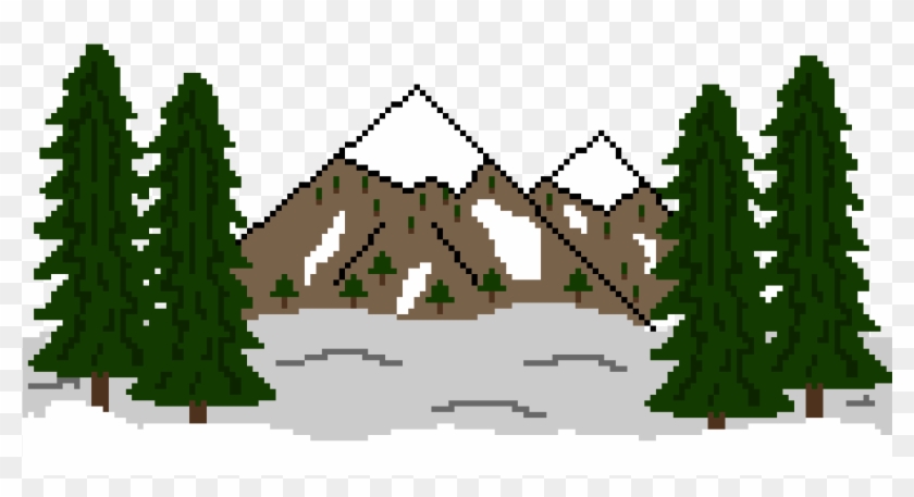 Mountain Background - Maple Clipart #5303560