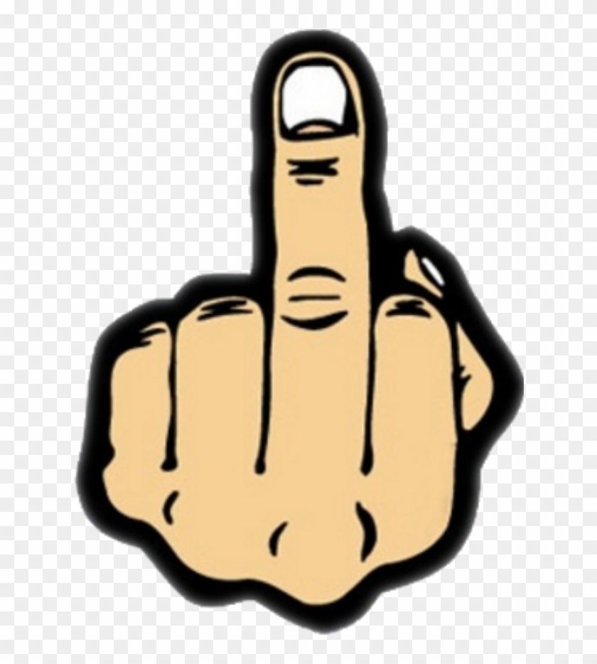 Middle Finger - Middle Finger To Everyone Clipart