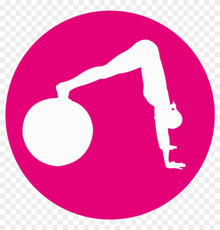 Fitness Icon Png - Pink Fitness Icon Clipart