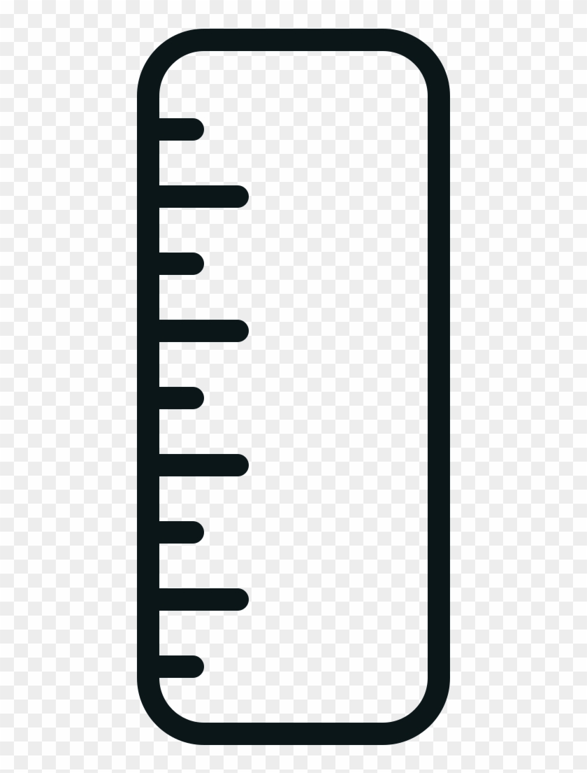 Toicon Icon Feather Rule - Mobile Phone Case Clipart