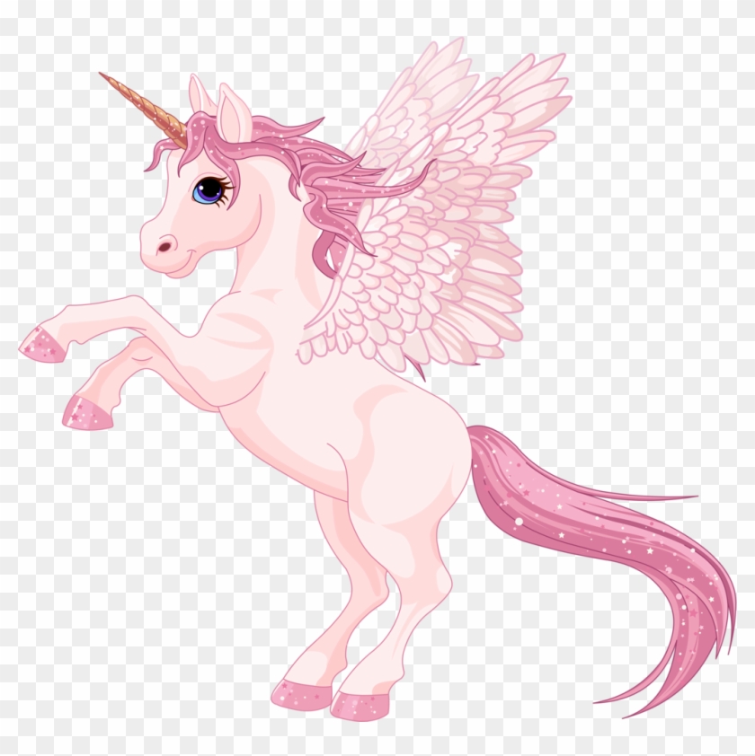 Яндекс - Фотки - Pink Unicorn With Wings Clipart #5304670