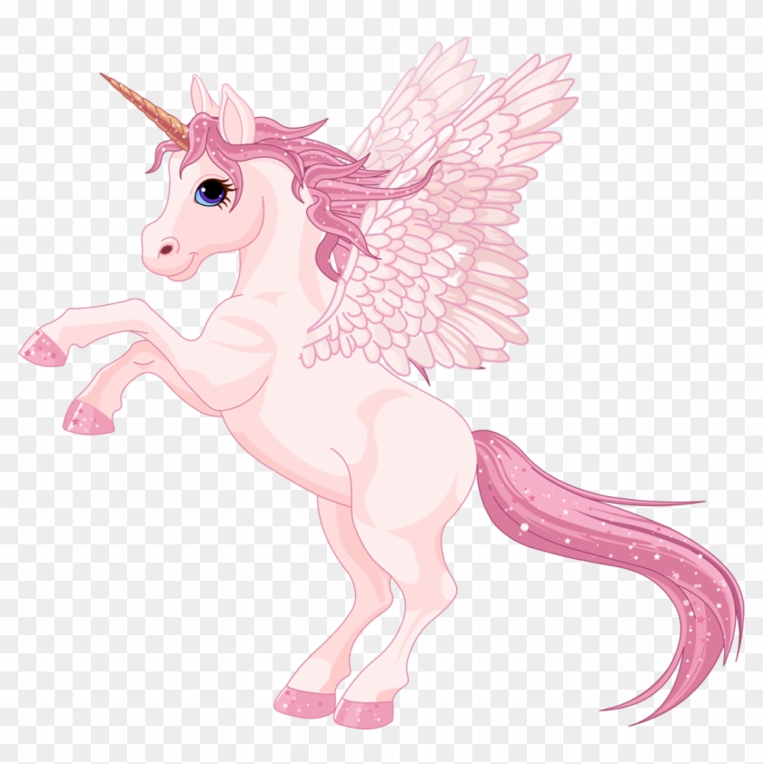 Яндекс - Фотки - Pink Unicorn With Wings Clipart
