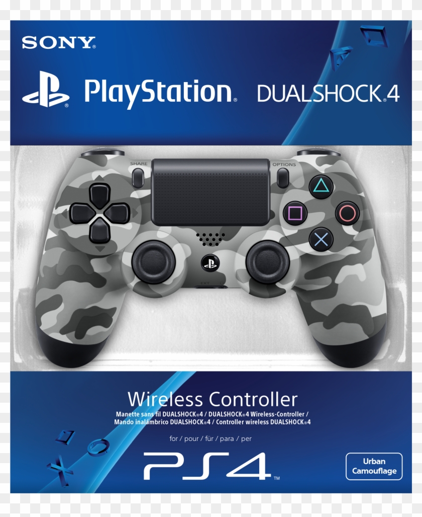 Ds4 Peripheral Uc - Sony Ps4 Controller Camouflage Clipart