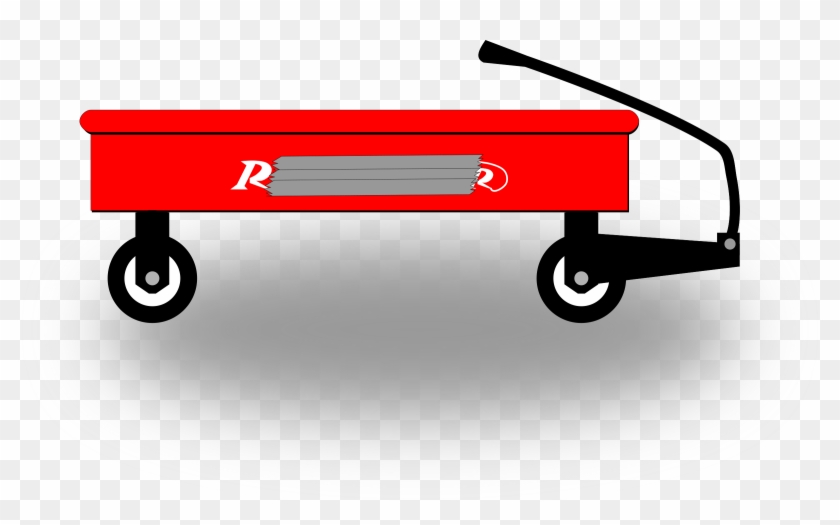 Carts Clipart Little Red Wagon - Wagon - Png Download #5304846