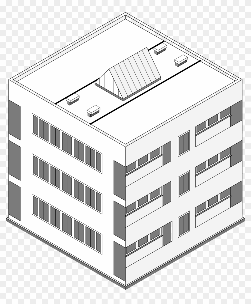 This Free Icons Png Design Of Isometric Building , - Architecture Clipart #5304952