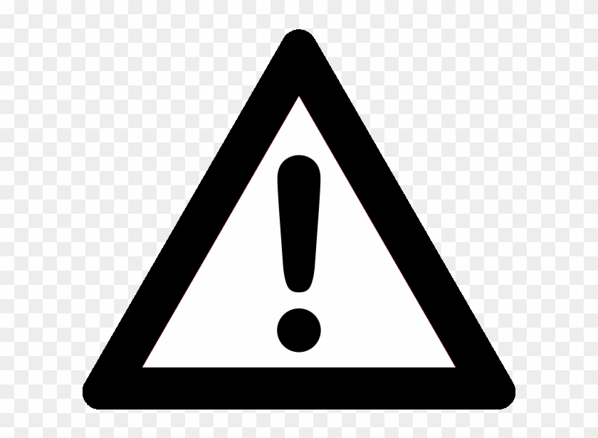 Exclamation Mark Png - Warning Icon Png Clipart