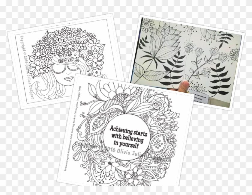 You Can Also Color Your Doodles Like This - Doodle Clipart