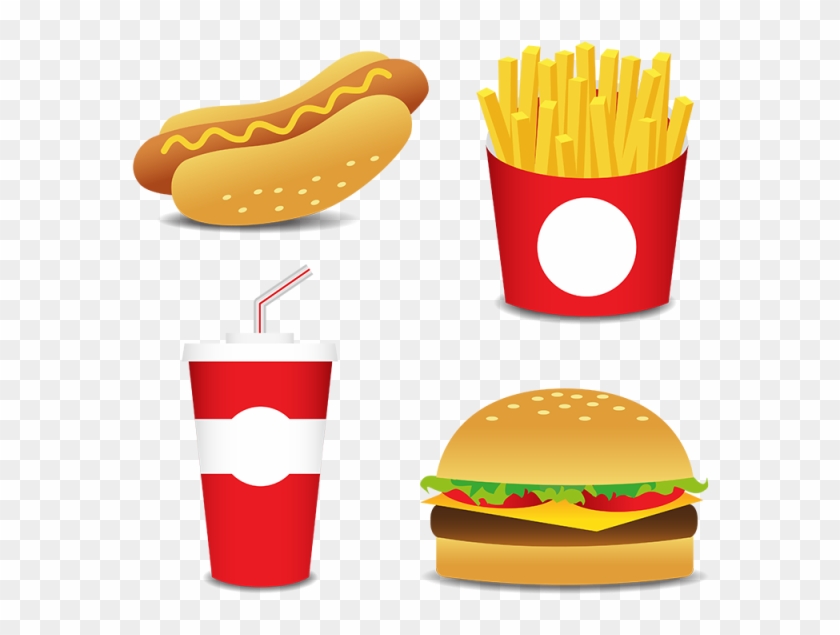 Royalty Free Download Fesat Food Icons Set Isolated - Png Icone Hamburguer Clipart