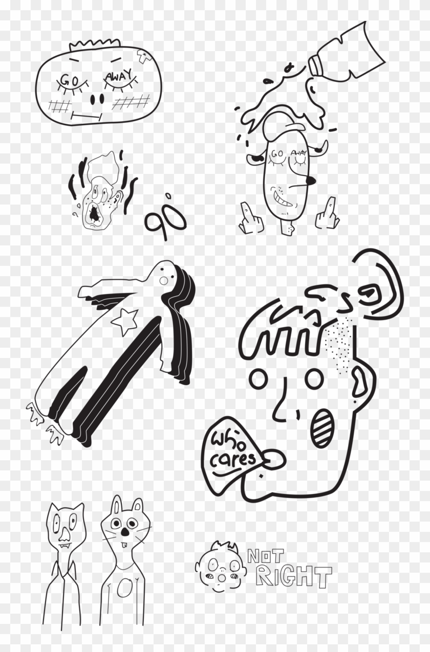 Doodles , Png Download - Cartoon Clipart #5305593
