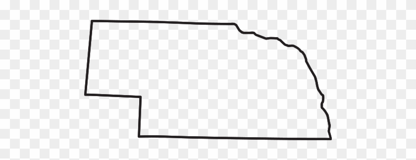 Ads By Google - Nebraska State Outline Clipart - Png Download