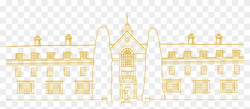 No Background College Outline Without Pa - Illustration Clipart #5306622