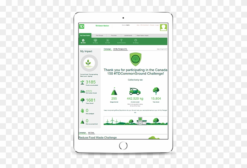 Td Bank Tablet - Iphone Clipart #5306868