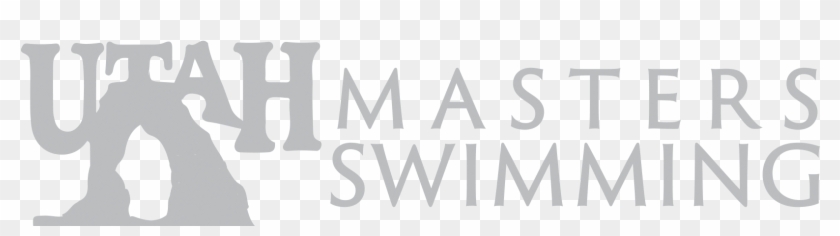 Utah Masters Swimming - Stencil Clipart #5307036