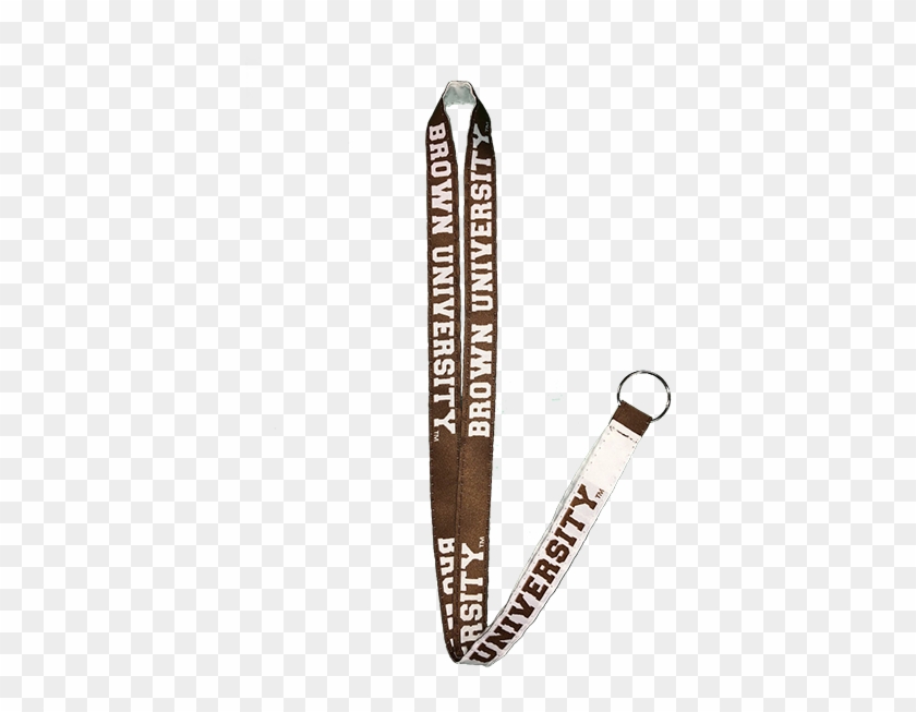Image For Reversible Ribbon Lanyard Brown/white - Strap Clipart #5307185