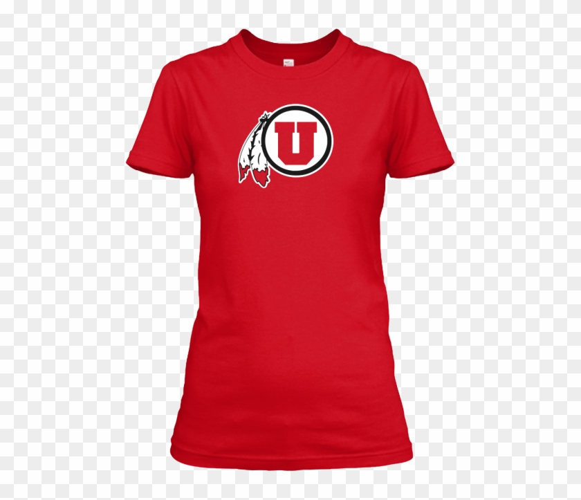 Utah Utes T-shirt For Woman - Queens Are Born On June 20 Clipart
