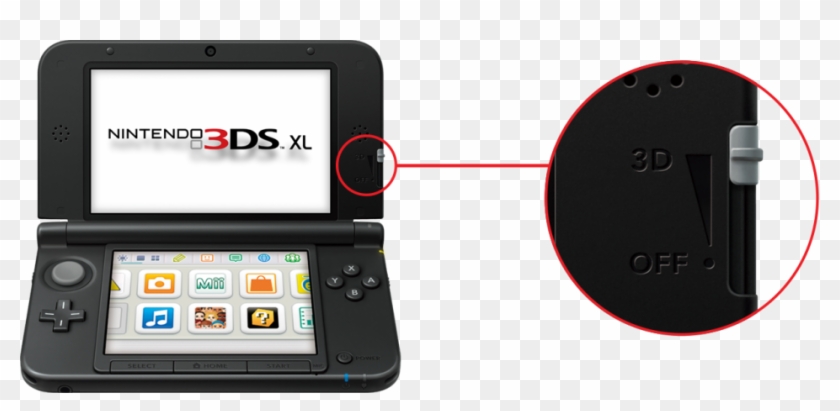 New 3ds Xl Png - Nintendo 3ds Clipart #5307523